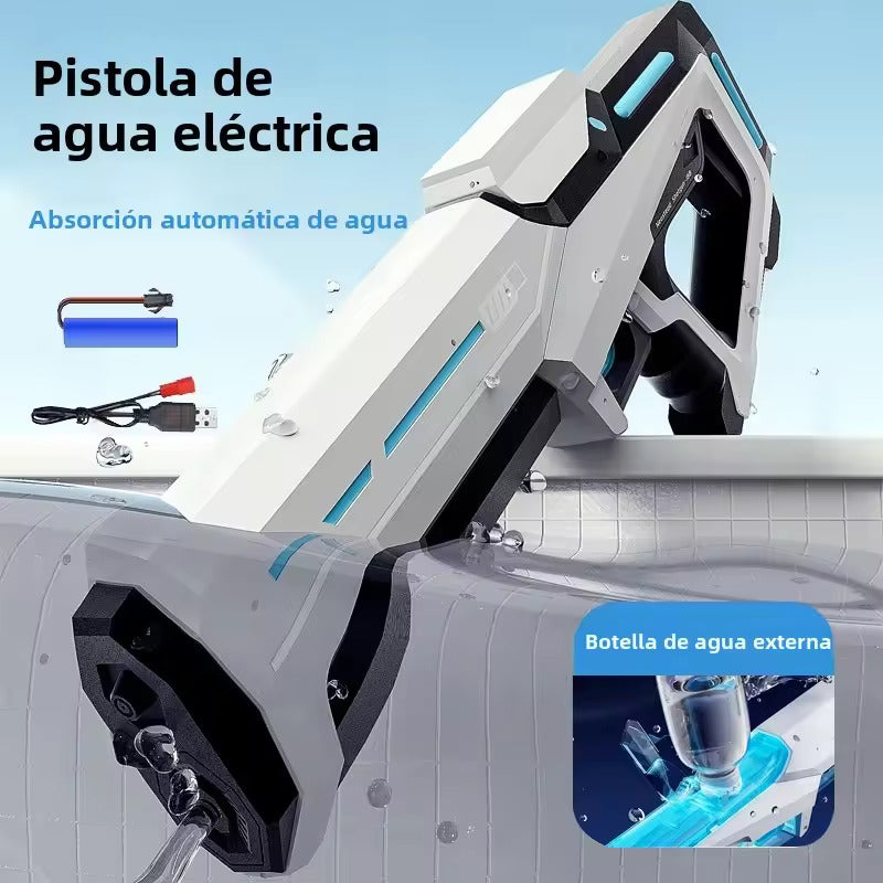 Pistola de agua de pulverización continua y gran capacidad