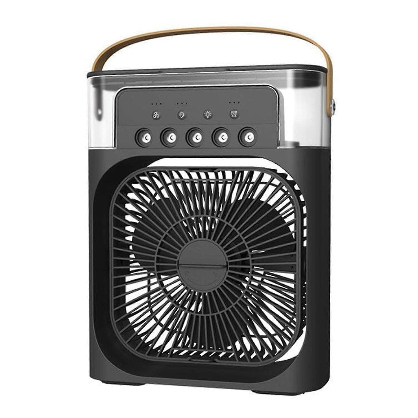 Ventilador 3 en 1, climatizador portátil con luz LED nocturna
