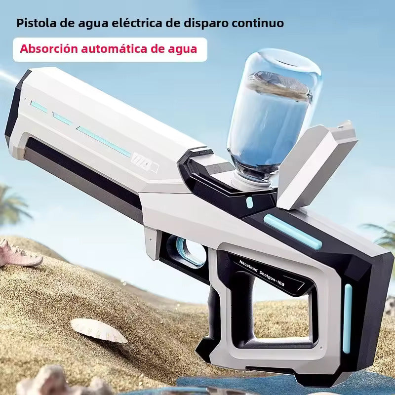 Pistola de agua de pulverización continua y gran capacidad