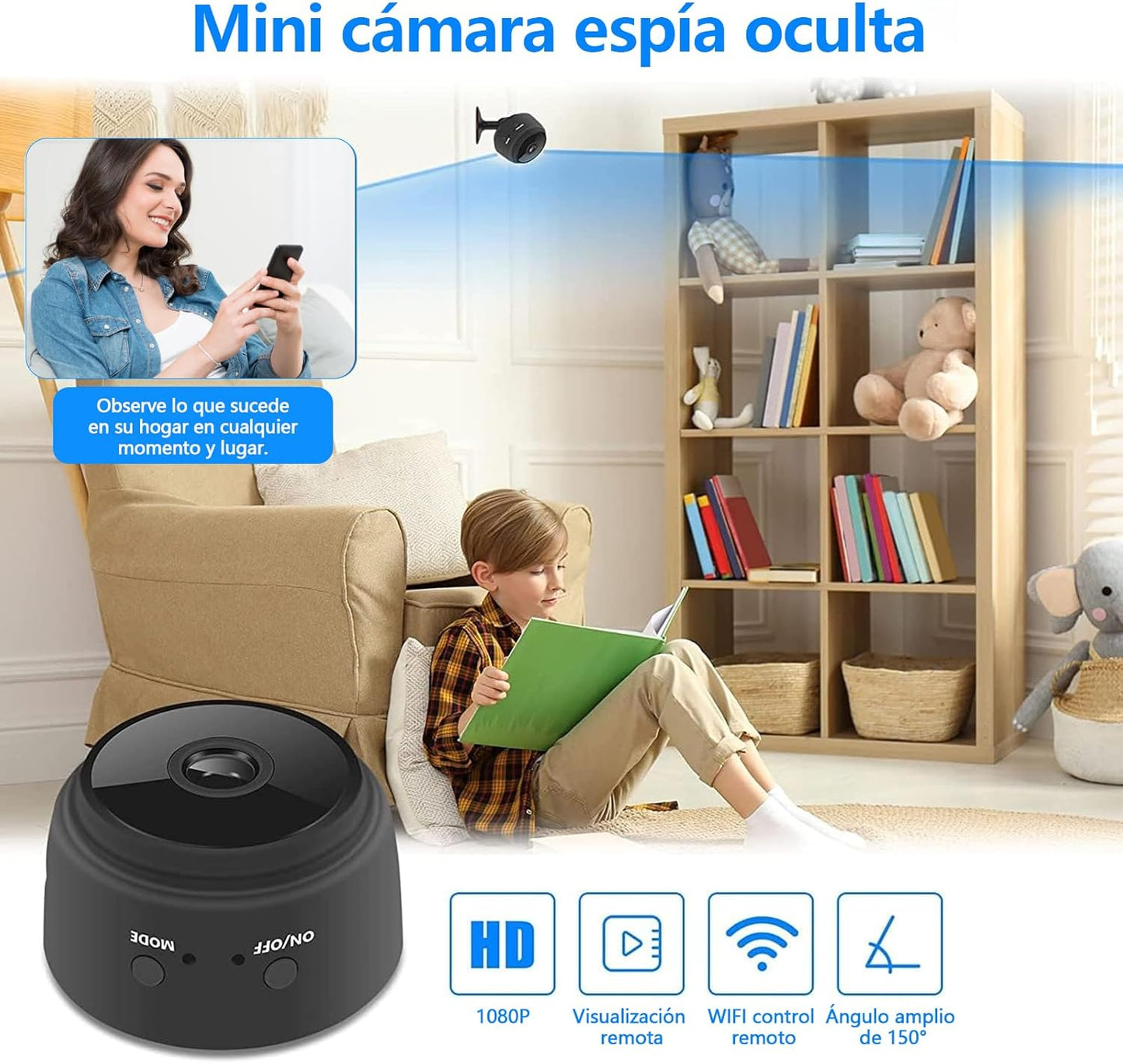 Mini Cámara de seguridad A9