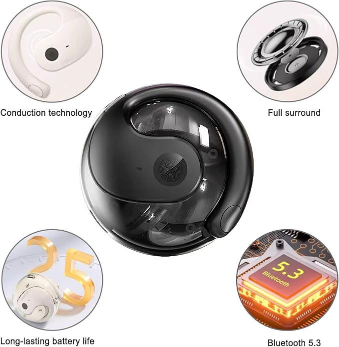 Auriculares Bluetooth Inalámbricos con Traductor – 144 Idiomas