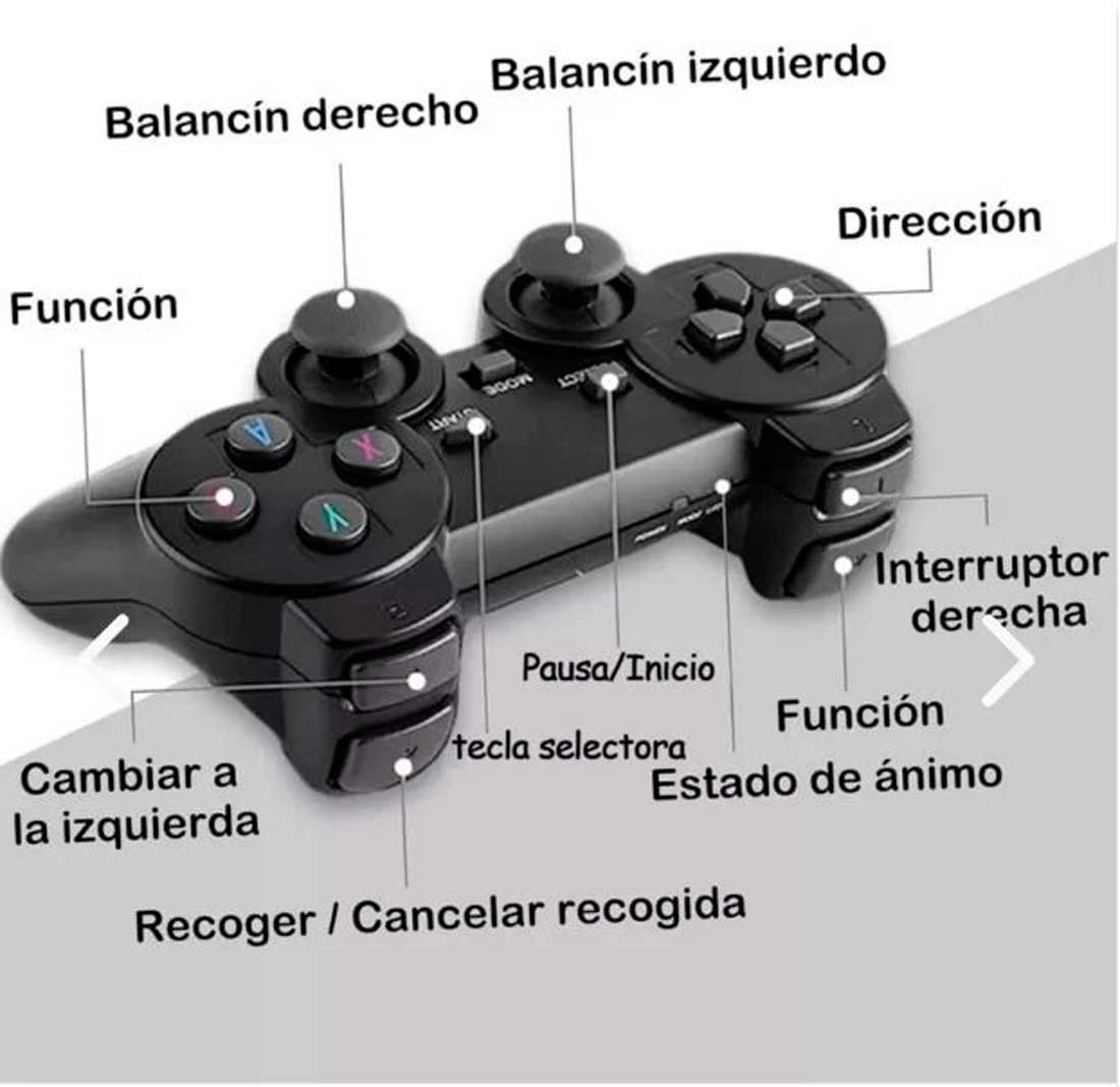 Consola Retro 4K con 10,000 Juegos y Mandos Inalámbricos
