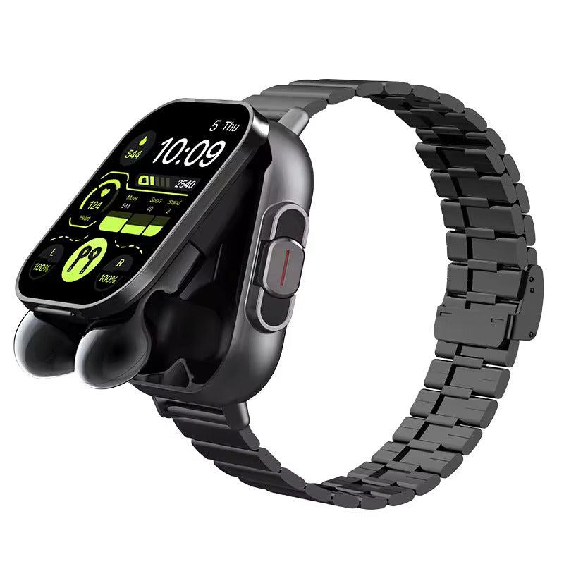 Reloj inteligente 2 en 1 con auriculares