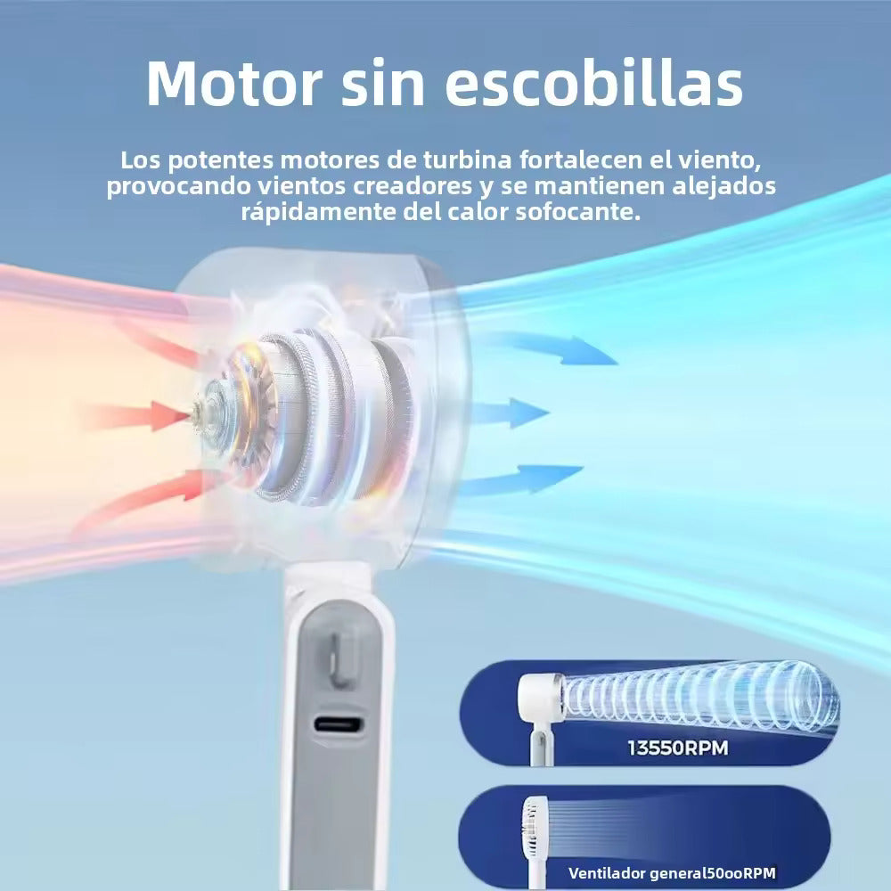 Ventilador portatil de mano