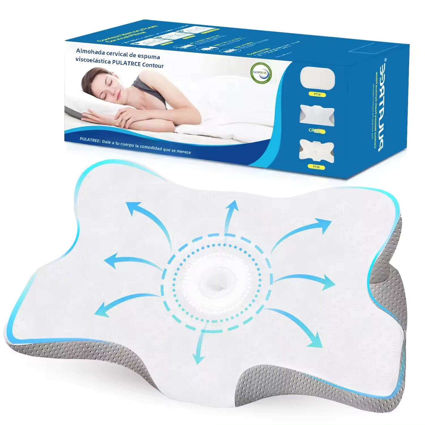 Almohada Cervical Ergonómica