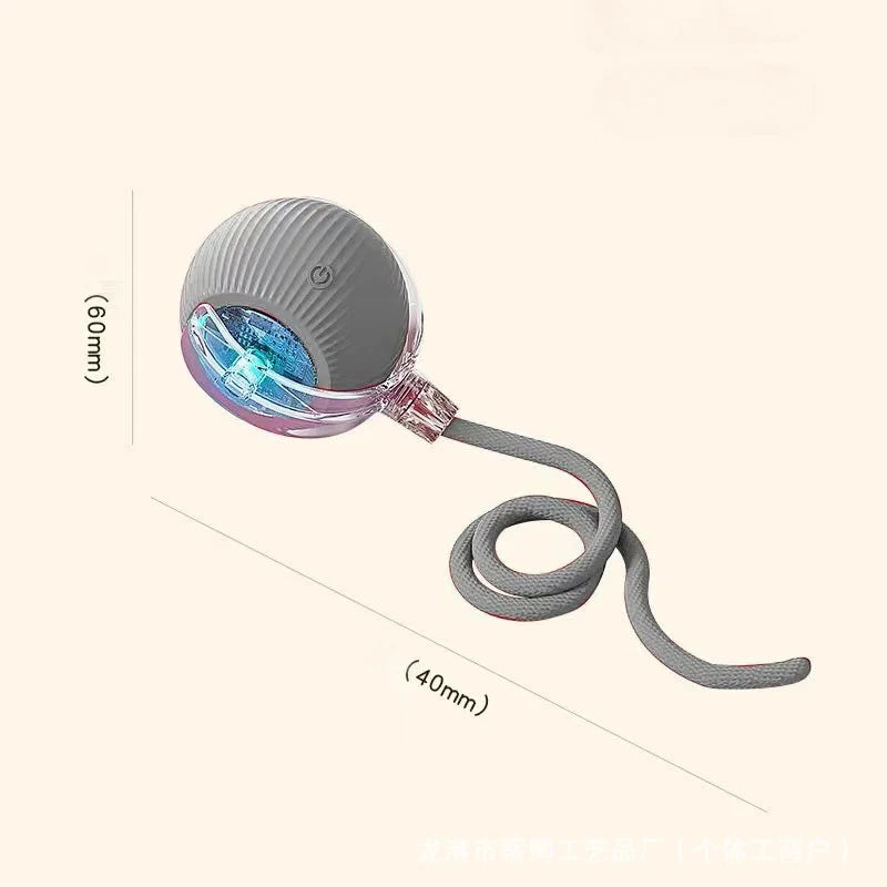 Pelota interactiva automática para gatos y perros