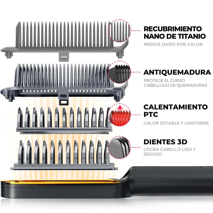 Cepillo Alisador Mágico