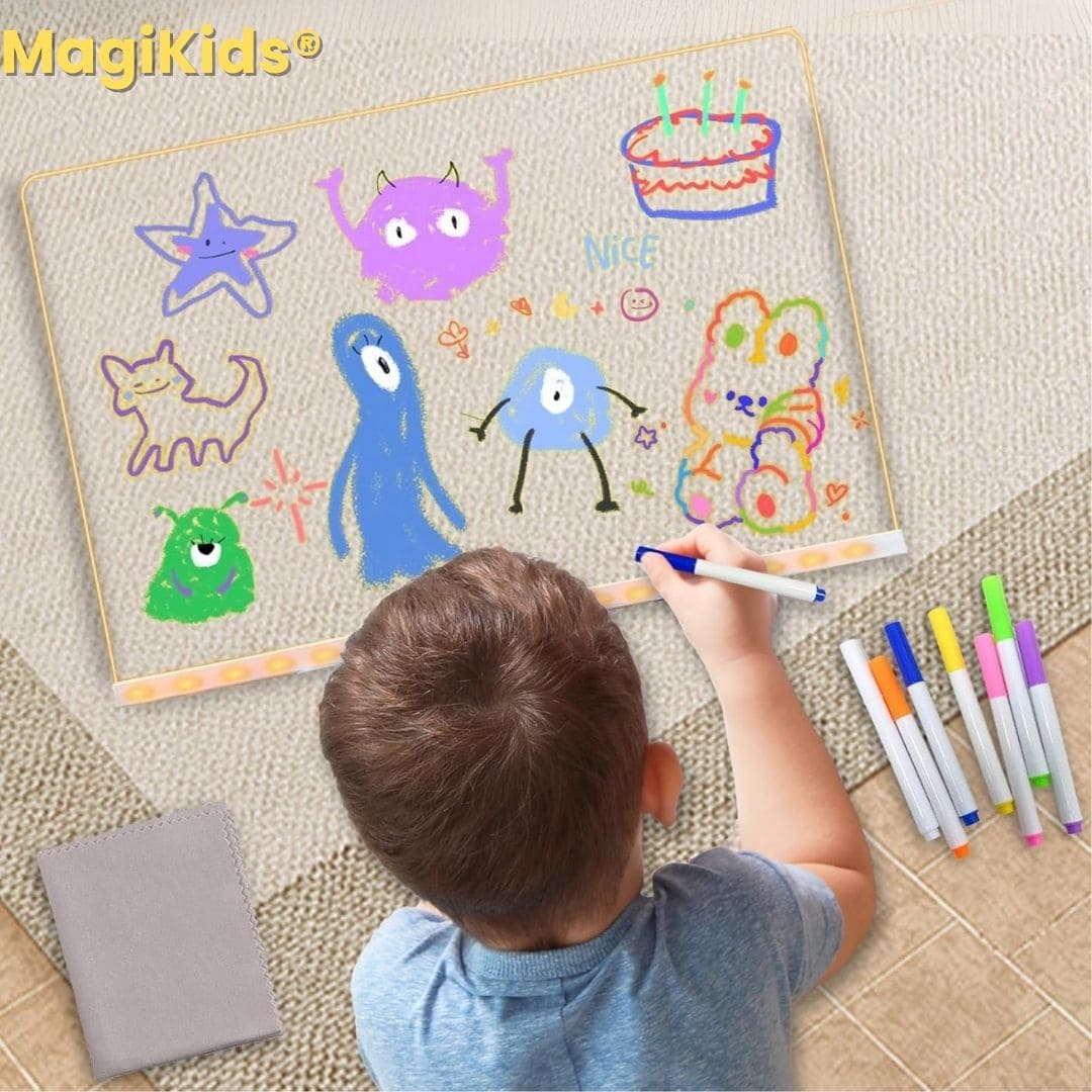 Tablero LED Mágico para Niños – Ilumina el aprendizaje con creatividad