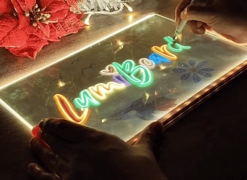 Tablero LED Mágico para Niños – Ilumina el aprendizaje con creatividad