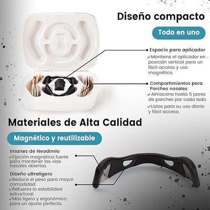 Clip Nasal Mágico para Respirar Mejor - Deja de Roncar