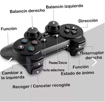 Consola Retro 4K con 10,000 Juegos y Mandos Inalámbricos