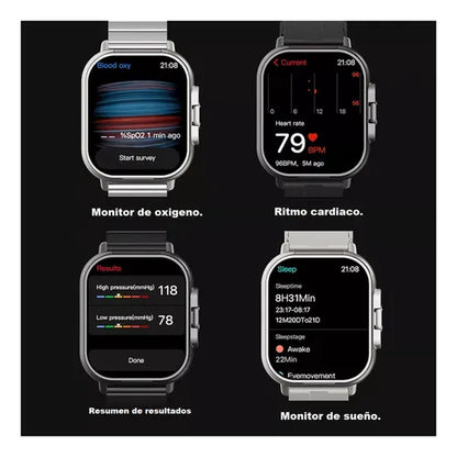 Reloj inteligente 2 en 1 con auriculares
