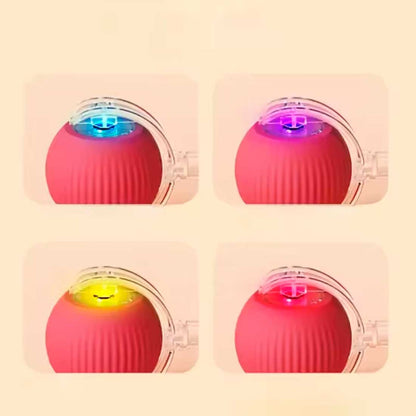 Pelota interactiva automática para gatos y perros