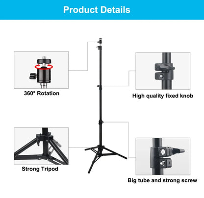 Soporte portátil universal DITONG de 110 cm para proyector magcubic HY300 pro