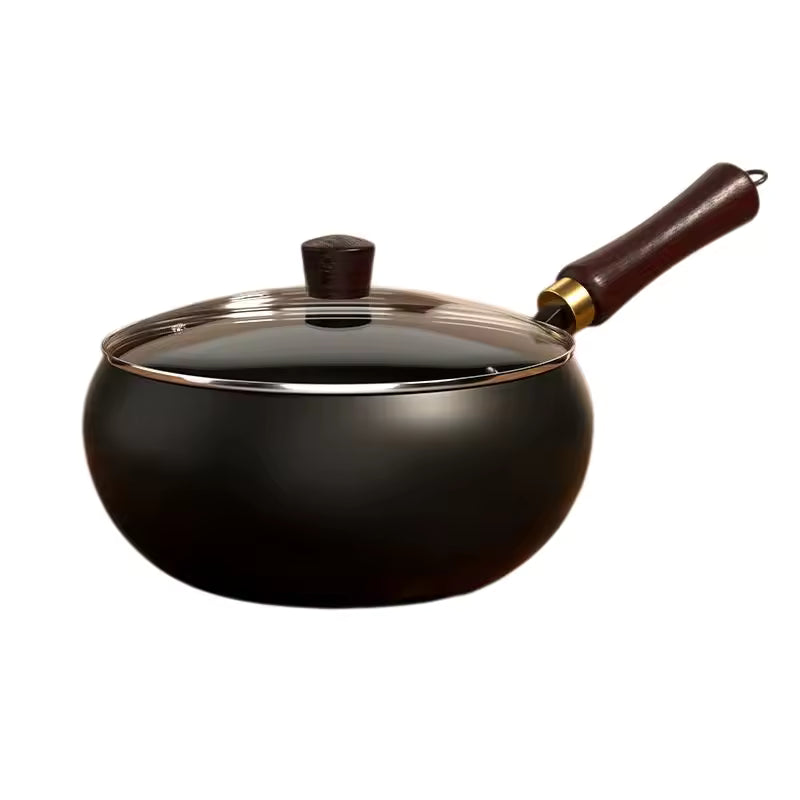 Olla Wok Antiadherente de Hierro Forjado