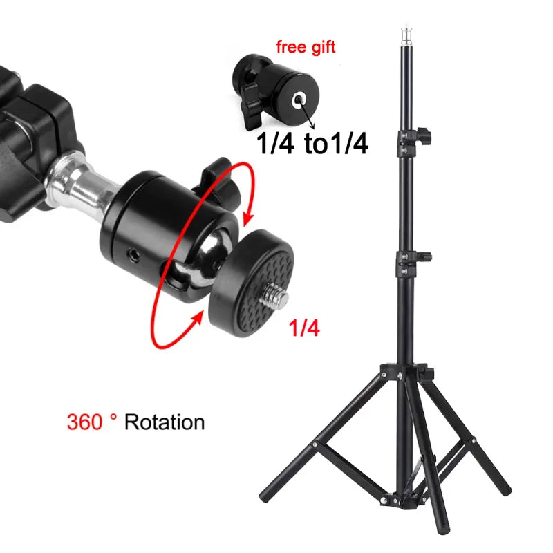 Soporte portátil universal DITONG de 110 cm para proyector magcubic HY300 pro