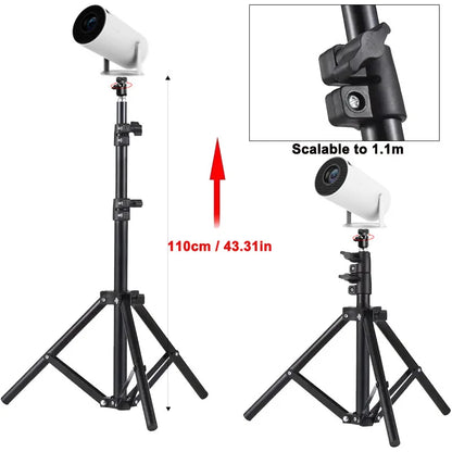 Soporte portátil universal DITONG de 110 cm para proyector magcubic HY300 pro