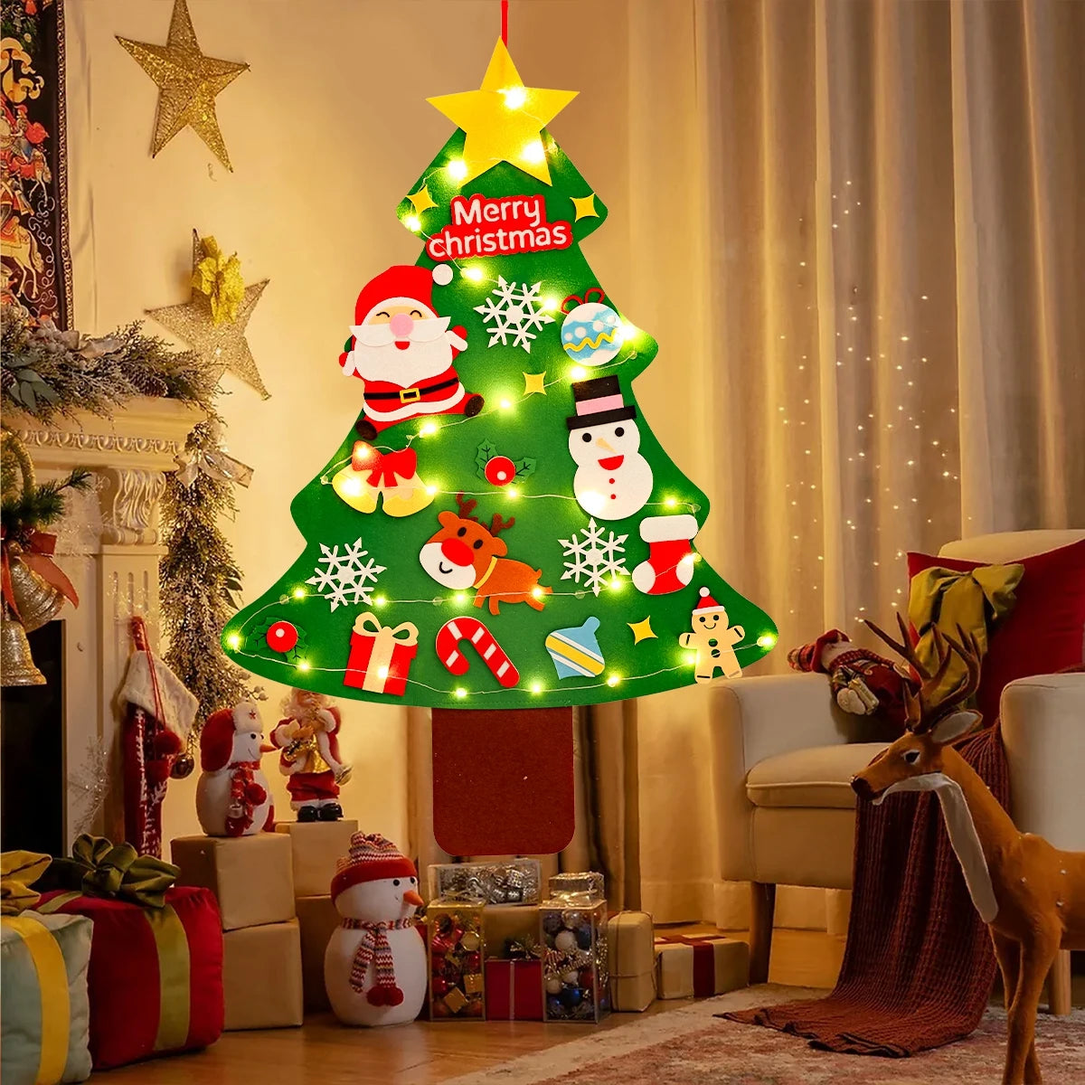 Árbol Navideño Navidad Noel 2025 con luz – Decora tu hogar, crea momentos inolvidables