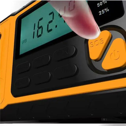 Radio Portatl de Emergencia con Manivela y Carga Solar – Tu Aliada en Momentos Críticos 5000mAh