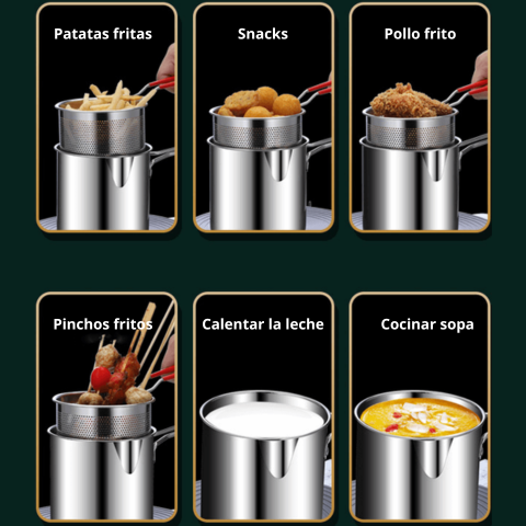 Sartén Ahorra Aceite