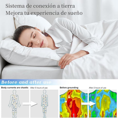 Sábana Sueño Reparador con Toma de Tierra