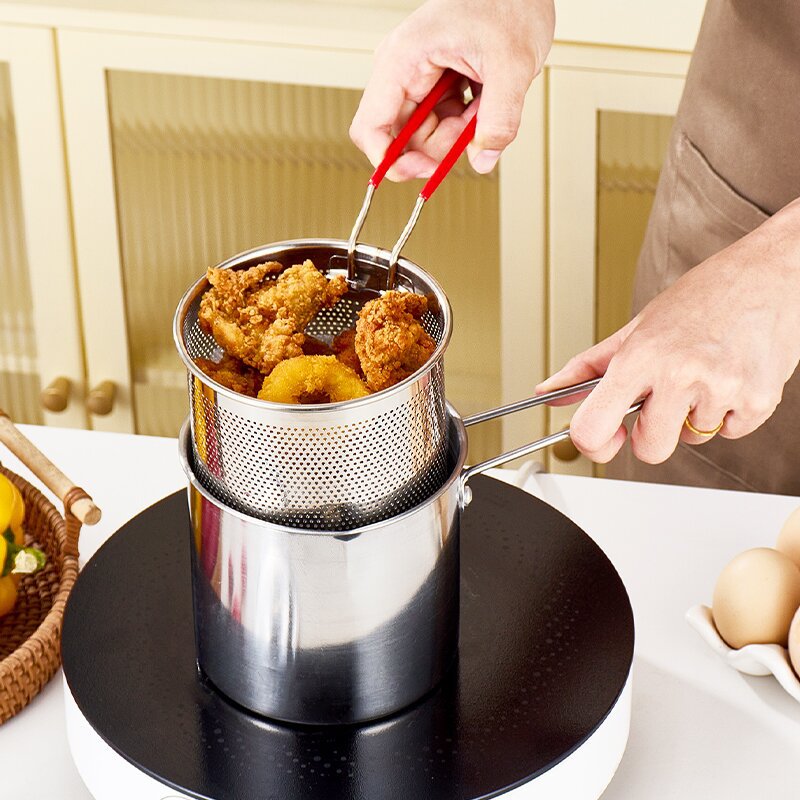 Sartén Freidora Multifuncional Ahorra Aceite