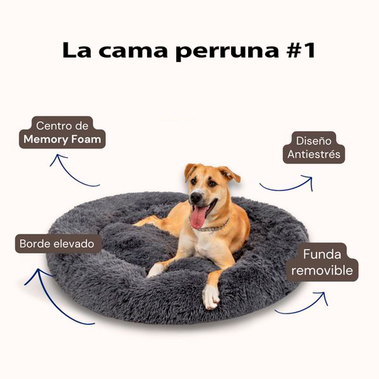 DREAMPETS Camita Antiestrés Premium Ergonómica