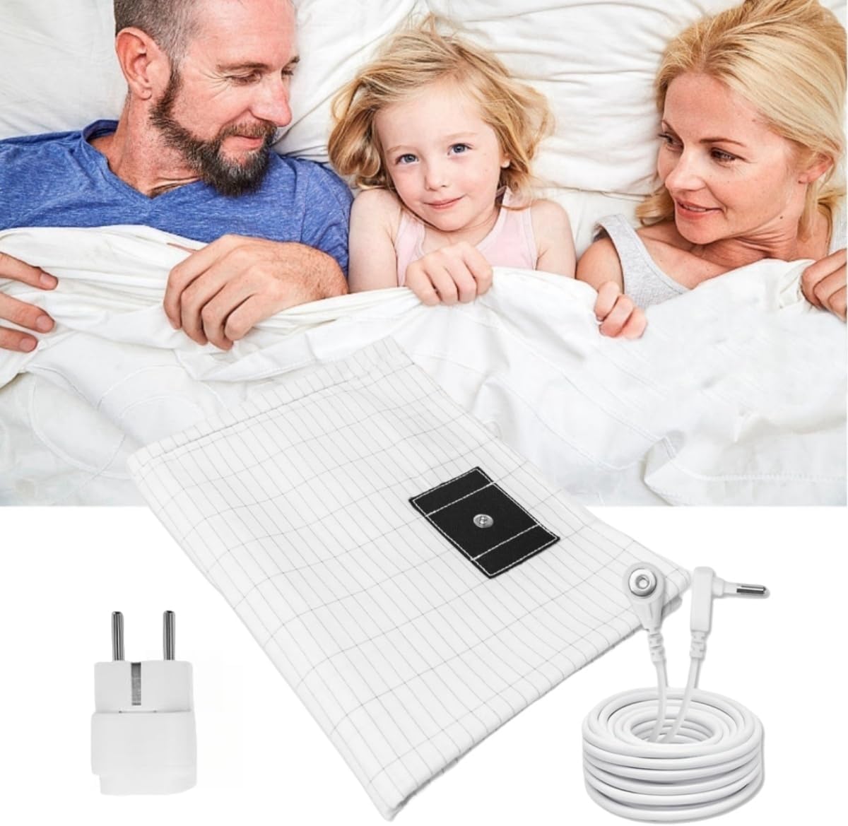 Sábana Sueño Reparador con Toma de Tierra