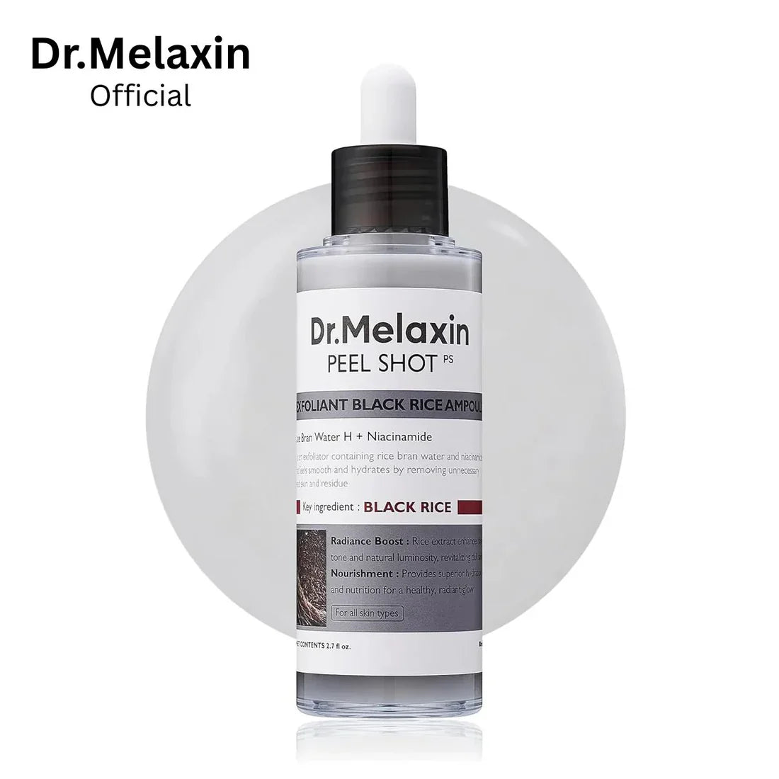 Esencia Exfoliante de Arroz Dr. Melaxin