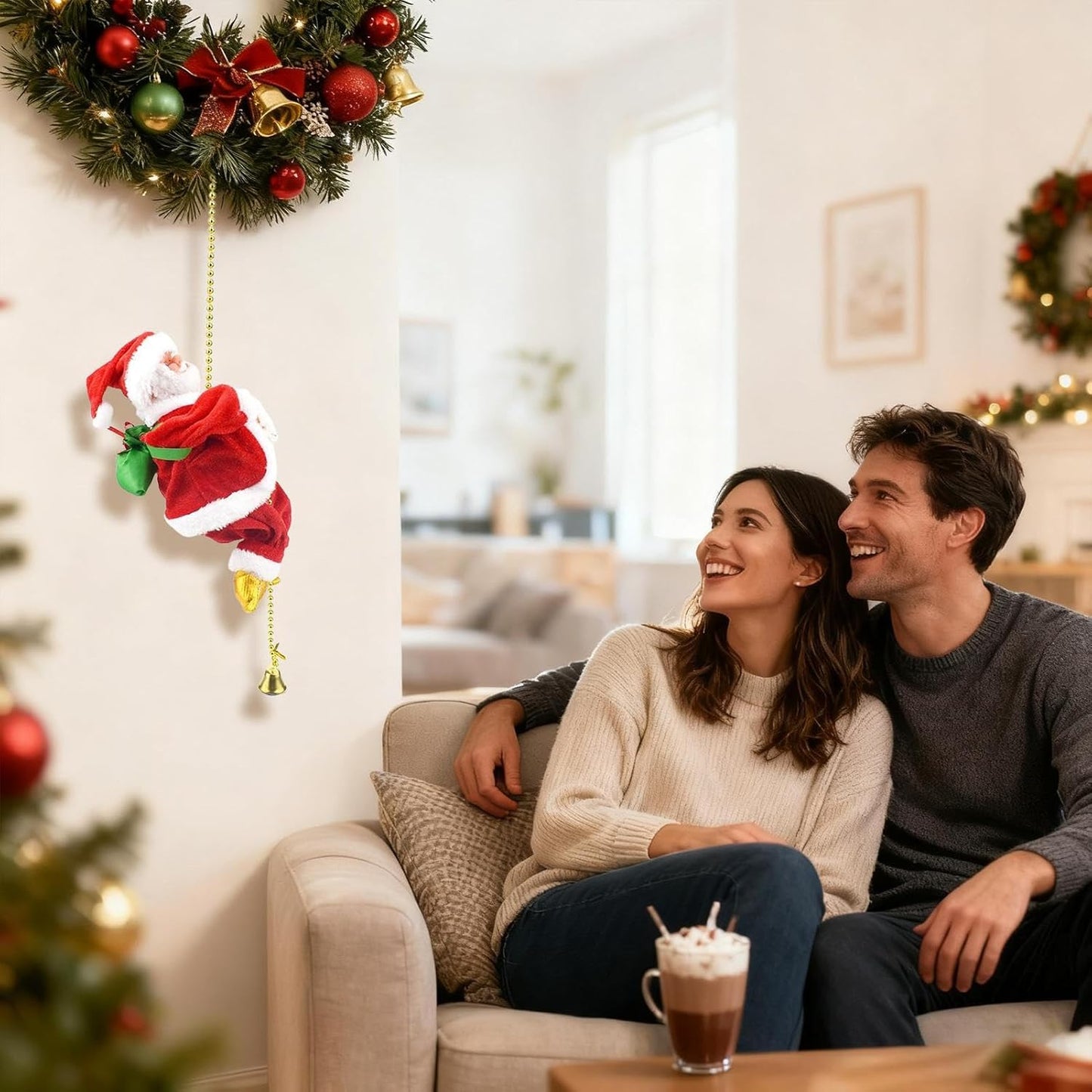 Santa Trepador Navideño Musical