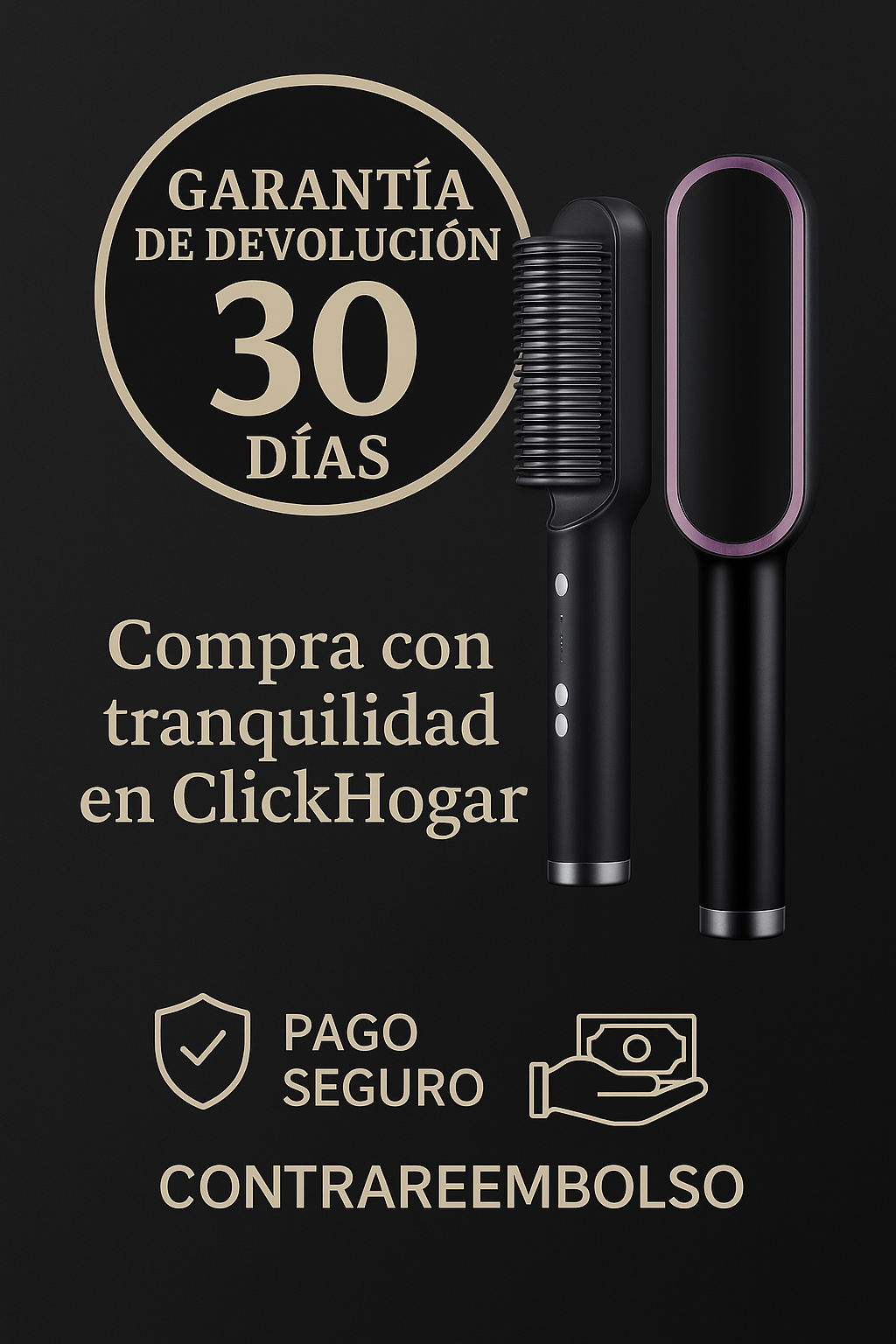 Cepillo Alisador Mágico