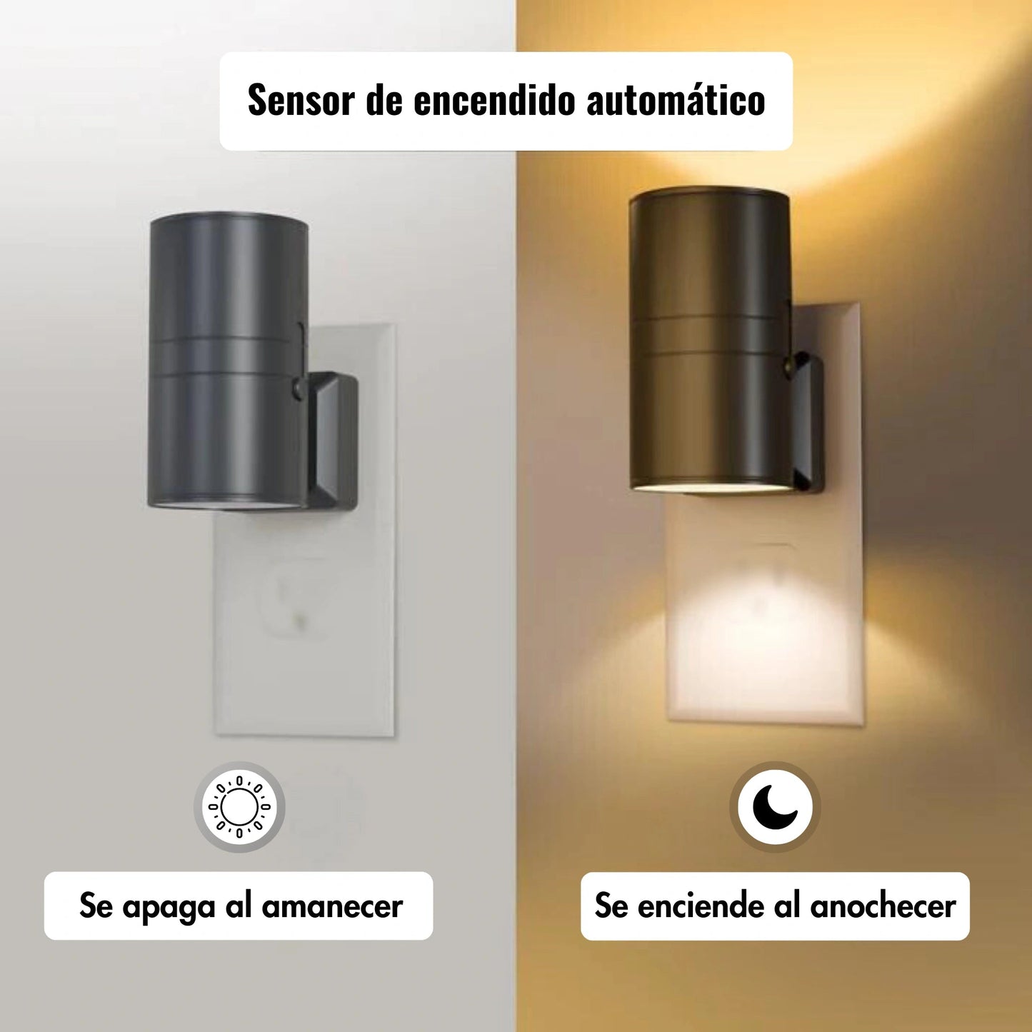 Luces LED Inteligentes con Sensor Automático