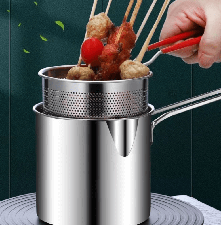 Sartén Freidora Multifuncional Ahorra Aceite