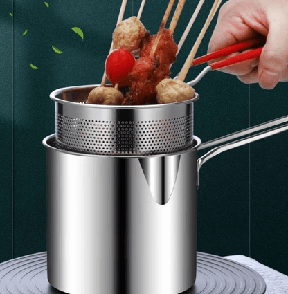 Sartén Freidora Multifuncional Ahorra Aceite