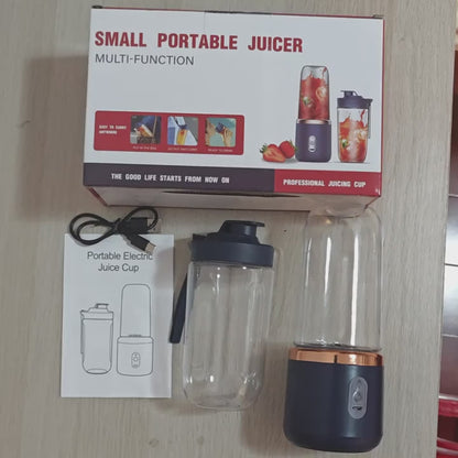 Licuadora exprimidora portátil de 6 cuchillas